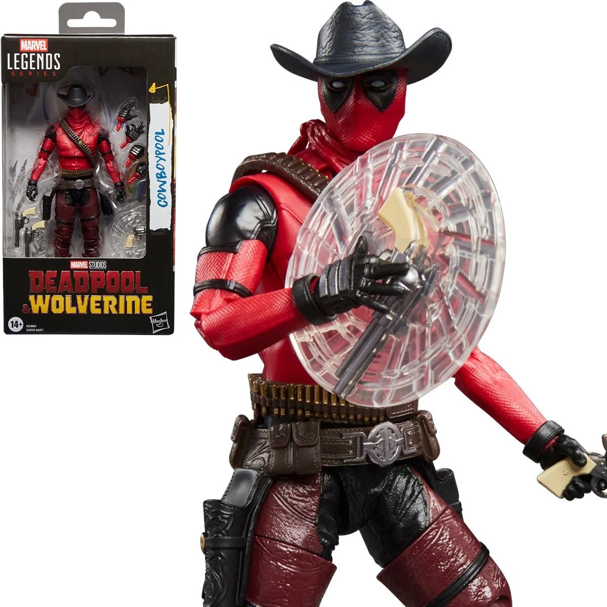 Hasbro Marvel Legends Series Deadpool & Wolverine Cowboypool 6