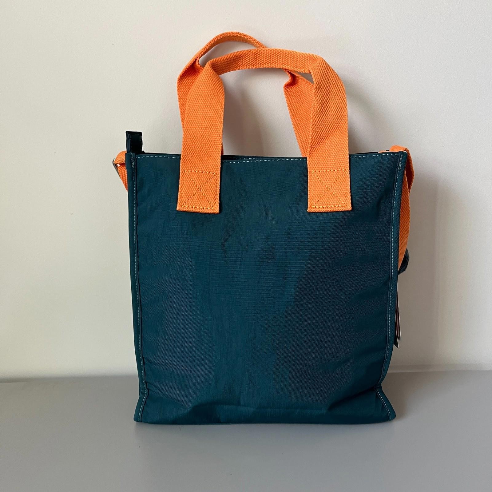 Kipling Green/Orange Inara Medium Crossbody Bag NWT image 3