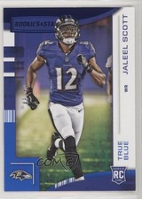 2018 Panini Rookies & Stars Rookies True Blue 48/49 Jaleel Scott #135 fm0