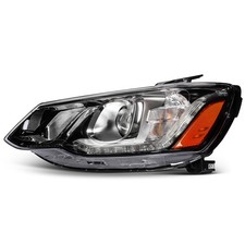 Fits 2017-2020 Chevrolet Sonic Black Housing Headlight Assembly Left Driver Side