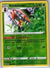 Kricketune 010/189 Reverse Holo SWSH10: Astral Radiance - Pokemon Card - NM