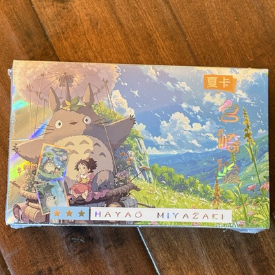 #ad Hayao Miyazaki Collectible Card CCG Anime Studio Ghibli Box Essential $27.60