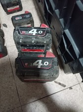 Milwaukee M18B4 18V 4.0Ah RedLithium-Ion Battery used