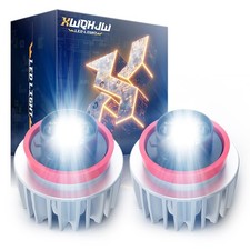 L1B 7535 6500K White Front LED Fog Light Bulb For 2019+Toyota C-HR Prius Corolla