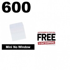 600 Mini Paper CD Sleeves with Flap No Window 1-3 DAY