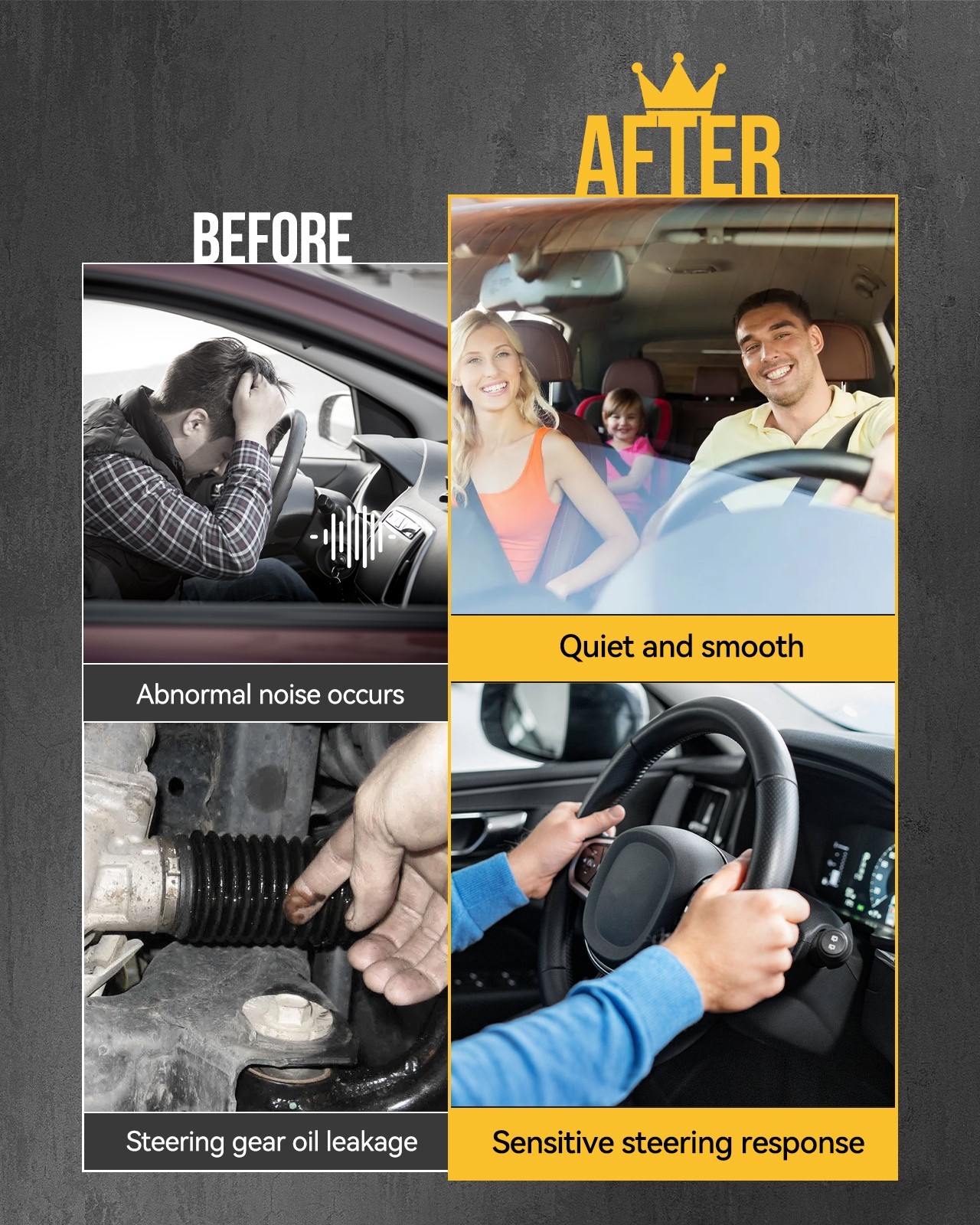 Power Steering Rack & Pinion Assembly For 00-2001 Nissan Maxima INFINITI I30