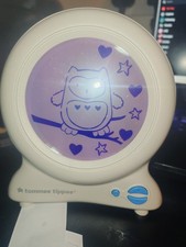 2 x Tommee Tippee Alarm Gro Clock/Sleep Trainer  Ollie the Owl - White - vgc