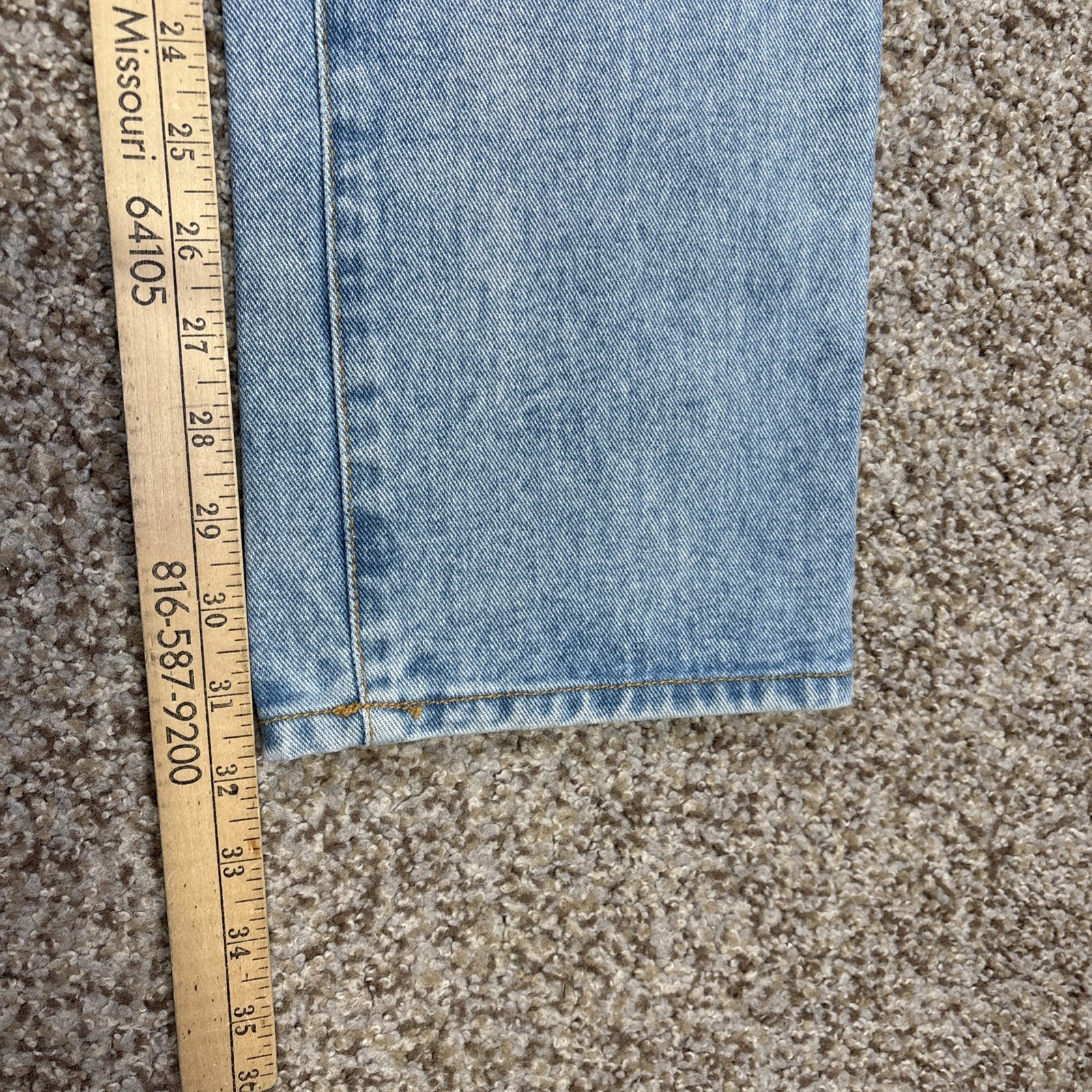 THISISNEVERTHAT Men's Denim Jeans Size Medium 31 X 32 - View 10