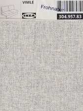 Ikea VIMLE Bezug für 2er Sitzelement Gunnared beige 304.957.83 Wechselbezug