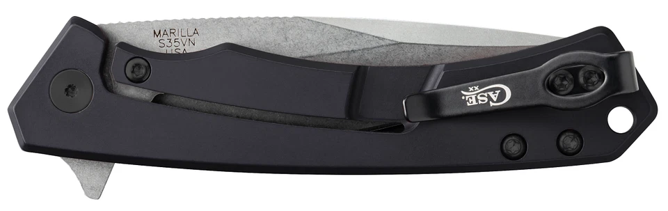 Case xx Knives Marilla 25899 Walnut Black Aluminum S35VN Pocket Knife - Image 3 of 4