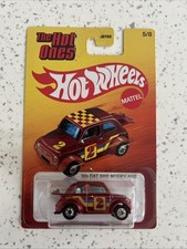 Hot Wheels The Hot Ones 60s Fiat 500d Modificado Candy Red