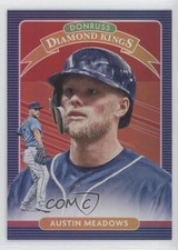 2020 Panini Donruss Diamond Kings Holo Red Austin Meadows #15 00gy