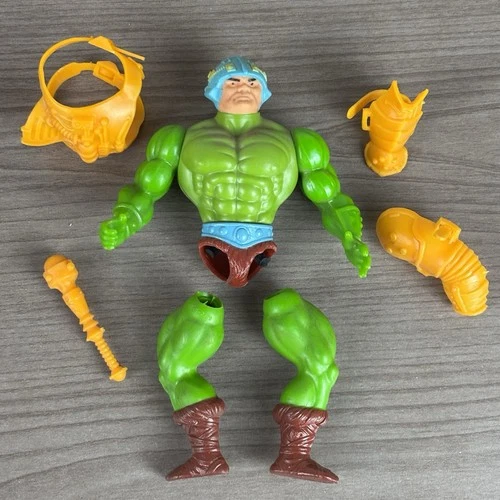 Vintage Motu Masters Of The Universe MAN-AT-ARMS 1983 Figure Complete Needs Band