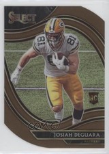 2020 Panini Select Field Level Copper Prizm Die-Cut /355 Josiah Deguara #400 zg6