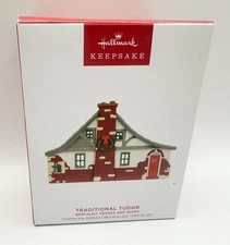 Hallmark Keepsake Nostalgic Houses Traditional Tudor 10th Series Ornament 2023