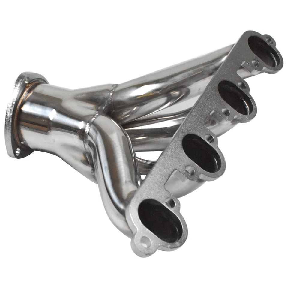 Cabezales de escape Shorty de acero inoxidable para Ford Big Block 429 460 7,0 L 7,5 L 1968-1977 Foto 4 de 4