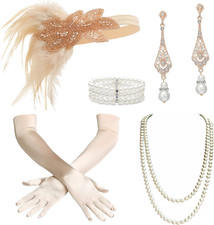 1920S Flapper Accessories Great Gatsby Costume Accessories 20S Flapper Headband