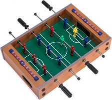 Mini Foosball Table for Family Night, Creative Gift for Football Lovers