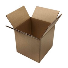25 Qty - Moving  Shipping Boxes Corrugated Cartons 5" x 5" x 13"