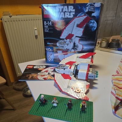 Lego Star Wars 7931, Jedi T-6 Shuttle, vollständig, OVP, Minifiguren, BA, Cape