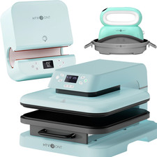 Heat Press Machine + Auto Tumbler Heat Press + Hat Heat Press Machine HTVRONT