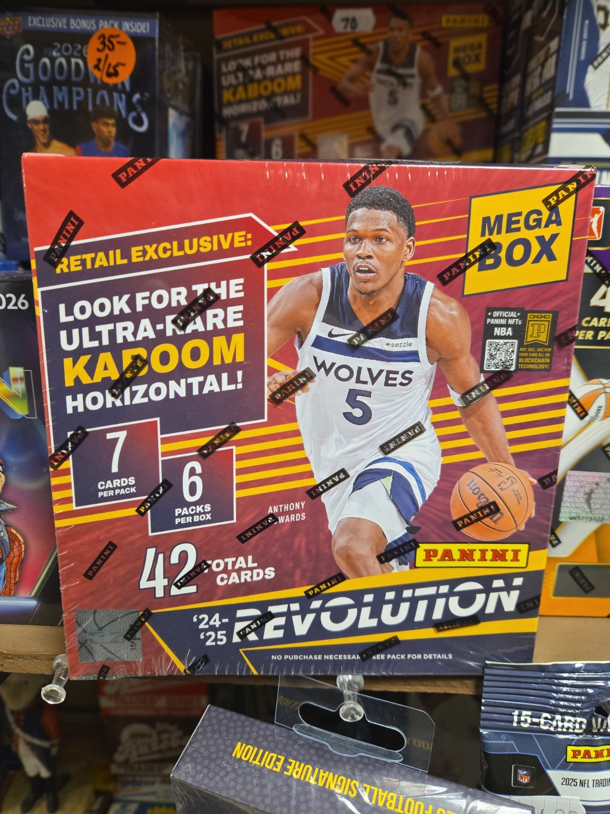 2024-25 Panini REVOLUTION NBA Basketball MEGA BOX Factory Sealed Fasc 