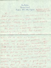 Boarding School Girl Heiress Letter Roedean Brighton England Riverdale Bronx NYC