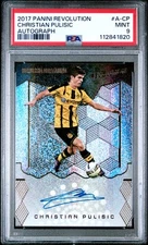 2017 PANINI REVOLUTION AUTO #A-CP CHRISTIAN PULISIC PSA 9 AUTO