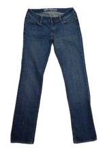 Bullhead Jeans Venice Skinny Womens 5 Regular Stretch Dark Blue Low Rise 26x30 