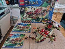 Set Lego Legends of Chima 70006 incompleto CRAGGER'S COMMAND SHIP 2013