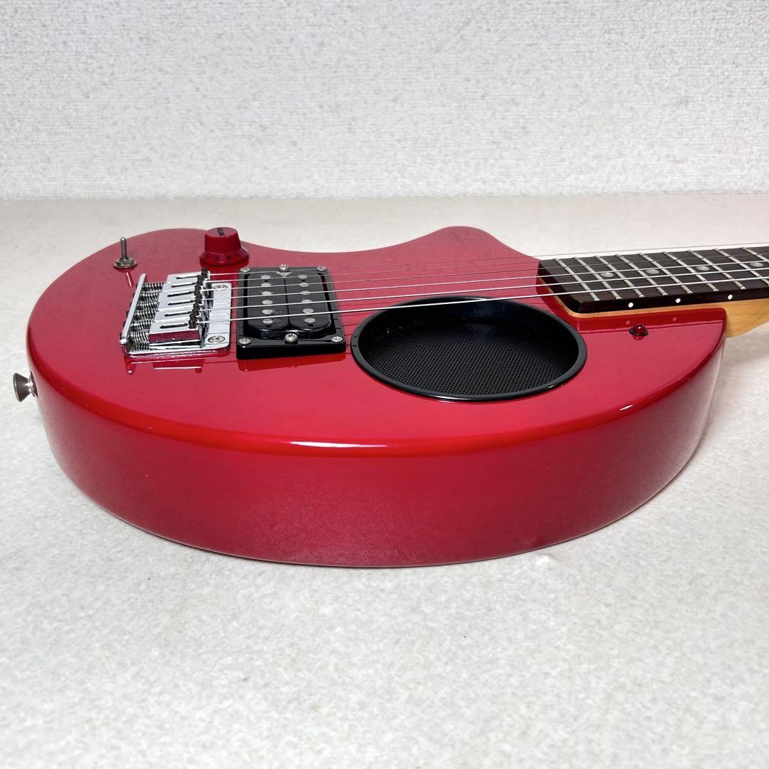 Rare Fernandes Zo-3 Lefty Compact Mini Guitar With Built-In