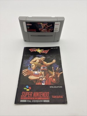 Fatal Fury (Super Nintendo SNES) Original - Modul + Anleitung