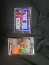 football 2-card auto lot