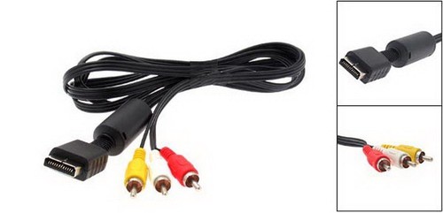 Cable Audio et Video A/V - RGB Pour PS1, PS2 & PS3 - Picture 1 of 2