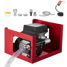 Uimoso 110V Electric Fuel Transfer Pump with Meter and Nozzle, 16 GPM Capacity