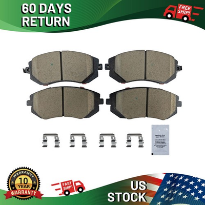 #ad Front Brake Pads w Hardware for Subaru Legacy 2003 2004 Subaru Legacy 2005 i $18.20