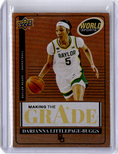 2025 World Sports Making the Grade Orange /499 Darianna Littlepage-Buggs #MTG-DL