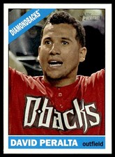 David Peralta 2015 Topps Heritage #251 Arizona Diamondbacks 26219 Baseball Card