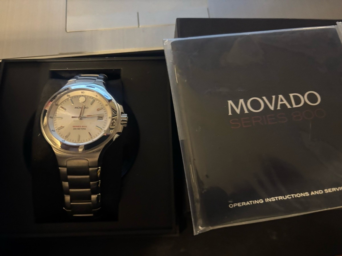 Movado Series 800 2600136 Wrist Watch for Men for sale online | eBay
