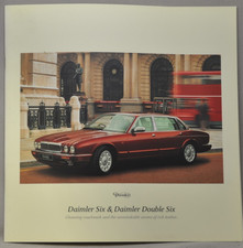 Daimler Six & Double Six Brochure Jaguar X300 1997