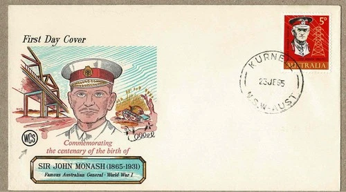 Australia 1965 WCS Wesley Monash FDC Cover NSW Postmark Kurnell
