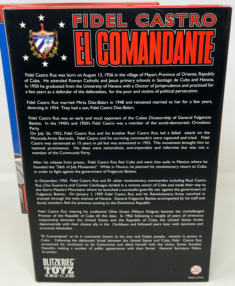 Blitzkrieg Toyz 2000 - Fidel Castro El Comandante 1:6 Cuban