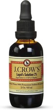 J.CROW  S Lugol  s Iodine Solution 2 2oz  Potassium Iodide Drops USA