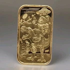 Halloween 2022 PEM 1 of 10 GP 1oz .999 Silver Bar Martian T-Rex + 1oz Proof Bar