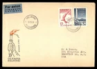 Mayfairstamps Finland FDC 1951 Olympics Stadium Diver Torch First Day Cover cca_