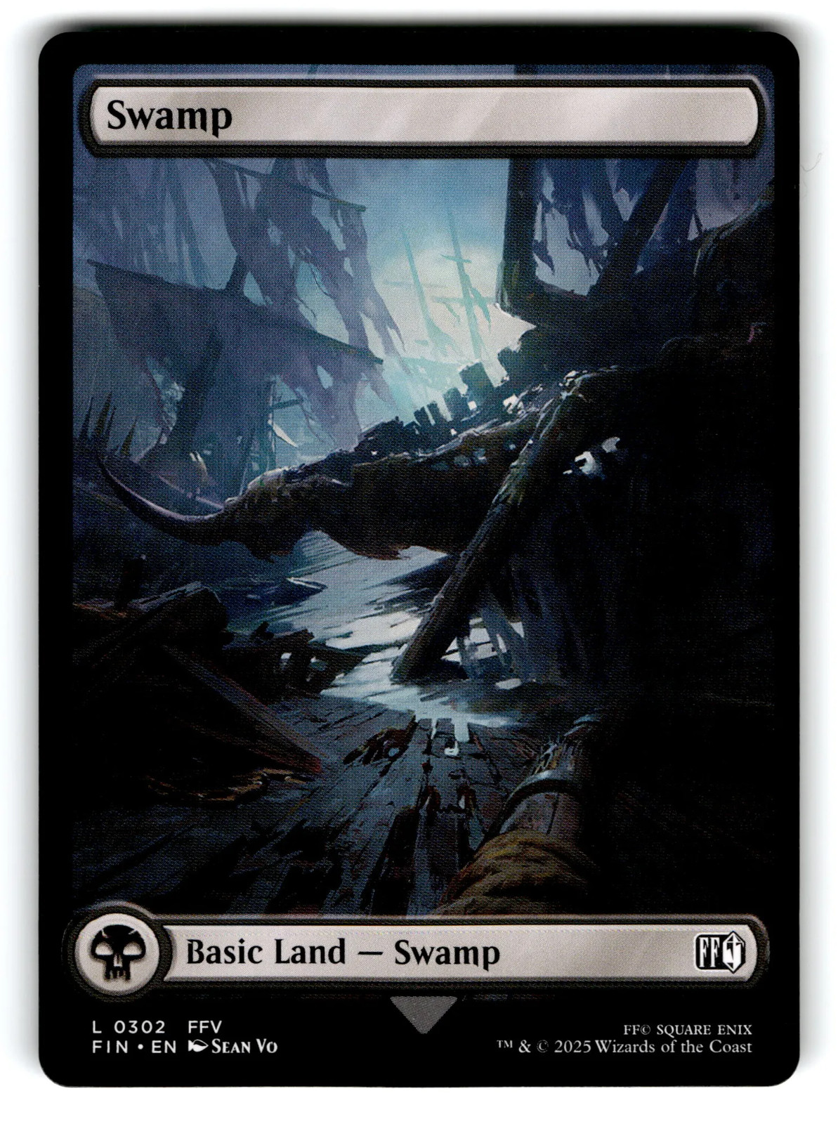 2023 Magic: The Gathering Swamp #L 0302 Basic Land