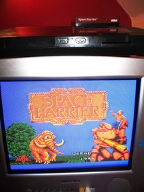 Sega Master System SPACE HARRIER w/Cartridge, Instructions & Box (CIB)