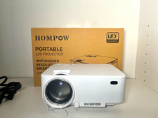 HOMPOW Portable LED Projector 1080p 3000 Lume...