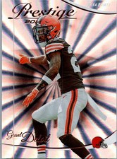2023 Panini Prestige #74 Grant Delpit Xtra Points Sunburst