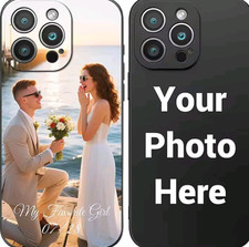 Custom Photo Personalized Phone Case for iPhone Samsung Galaxy Shockproof Cover